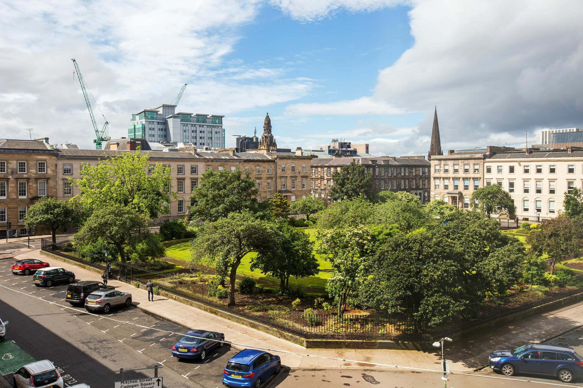 Blythswood Square Apartments Глазго Екстер'єр фото